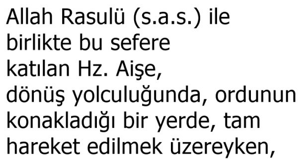 Hz. Aişe’ye iftira
