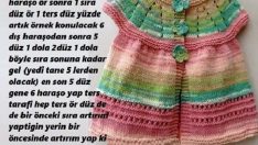 Çocuk Örgü Ceket ve Yelek Tarifi