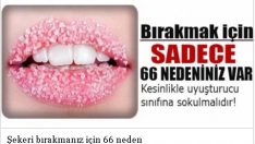 Şekeri bırakmanız için 66 neden