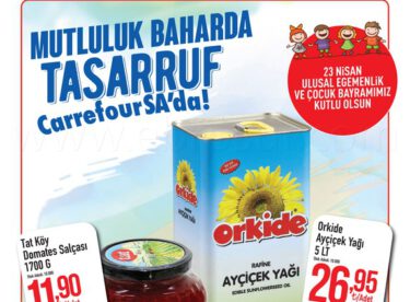 Carrefour -13-27-Nisan-2017-Süper Kampanya Katalogu Az Önce Yayımlandı