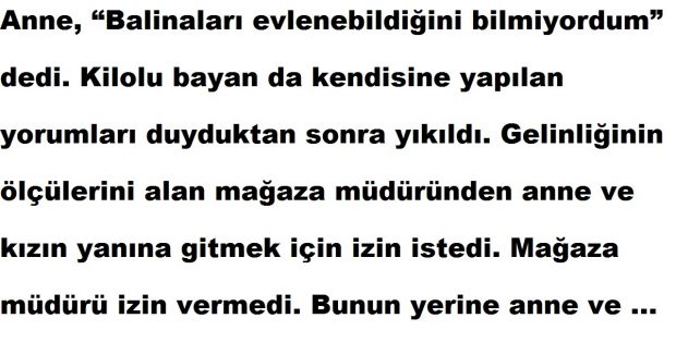 Anne Ve Kızı Gelinlik Provası Yapan Kilolu Kadınla Dalga Geçince Mağaza Müdürü Bakın Ne Yaptı