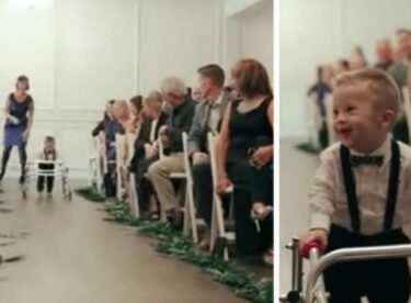 Down Sendromlu Çocuğun Yaptığından Etkilenen Nikâh Davetlileri Gözyaşlarına Hakim Olamadı
