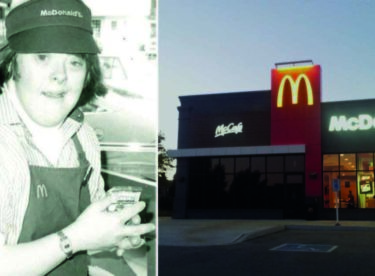 32 Yıl McDonald’s’ta Çalışan Engelli Kadının Emeklilik Partisine Yüzlerce İnsan Katıldı