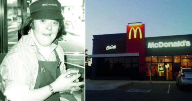 32 Yıl McDonald’s’ta Çalışan Engelli Kadının Emeklilik Partisine Yüzlerce İnsan Katıldı