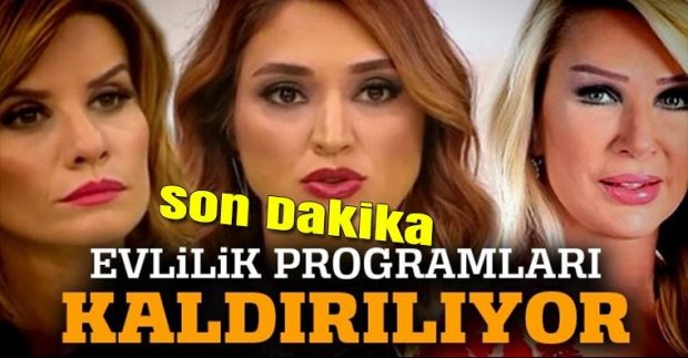 Son Dakika: Kanun Hükmünde Kararname Evlilik programları yasaklandı Kanun Az Önce Resmi Gazetede Yyaımlandı