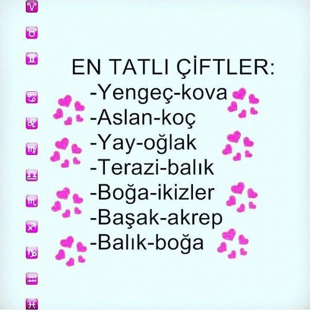 Burçlara göre en tatlı çiftler