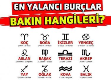 Burçların yalanla olan ilişkisi nasıldır? İşte burçlar ve yalan arasındaki ilişki…