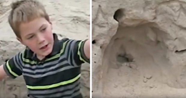 11 Yaşındaki Çocuk Plajda Oynuyordu – Derken Sıradışı Bir Şey Keşfetti