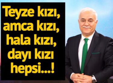 Nihat Hatipoğlu, Teyze kızı, amca kızı, hala kızı, dayı kızı ile evlenilebilir mi sorusunu cevapladı