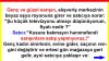 Sarışınlara Satış Yapmıyoruz