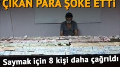 Dilencinin üstünden çıkan parayı 8 zabıta sayabildi