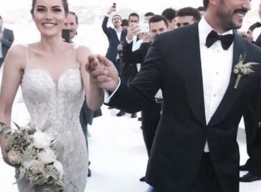 Fahriye Evcen ve Burak Özçivit’in düğünü