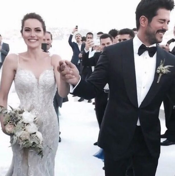 Fahriye Evcen ve Burak Özçivit’in düğünü