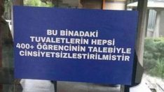 ODTÜ’lü Öğrenciler Kız ve Erkek Öğrencilerin Aynı Tuvaleti Kullanması için İmza Toplamıştı ODTÜ’den ‘cinsiyetsiz tuvalet’ için cevap geldi