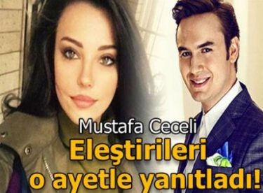 Mustafa Ceceli’den eleştirilere ayetli yanıt geldi