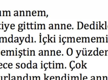 Annesi Ne Dediyse Onu Yaptı. Ölmeden Önceki Son Sözleri Beni Gözyaşlarına Boğdu.