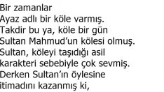 Sultan Mahmud ve Kölesi Ayaz