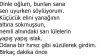 Bir Babanın Pişmanlığı