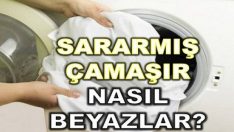 Sararan Çamaşırları Beyazlatma Yöntemleri