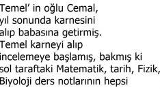 Temel’in Oğluna Verdiği Karne Tepkisi