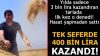 İlk kez ekti, 400 bin lira gelir bekliyor