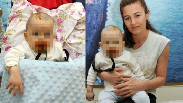 Antalya’da beyin kanaması geçiren bebek için bakıcıya suç duyurusu