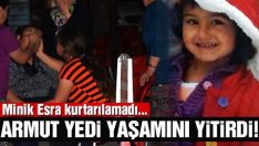 Minik Esra… Armut yedi yaşamını yitirdi!