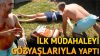 Sağlıkçı baba, kazada yaralanan çocuklarına ilk müdahaleyi gözyaşlarıyla yaptı