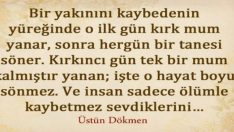 Üstün Dökmen’in “Küçük Şeyler” Adlı Kitabından Manası Büyük 10 Alıntı