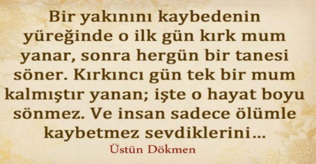 Üstün Dökmen’in “Küçük Şeyler” Adlı Kitabından Manası Büyük 10 Alıntı