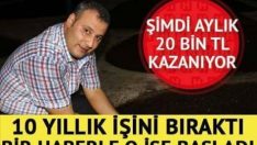 Müdürlüğü bıraktı solucan gübresi işine girdi