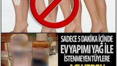 Ev Yapımı Tüy Dökücü Krem