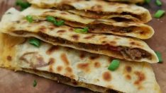 Köz Patlıcanlı Kıymalı Gözleme