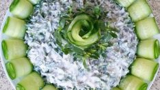 YOĞURTLU SEMİZOTU SALATASI