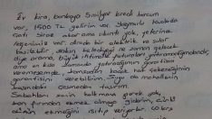 Fakir genç kızın sevdiği adama yazdığı mektup yürekleri ısıttı