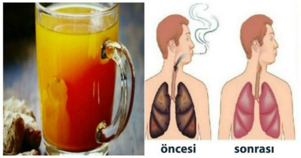 SİGARA İÇEN HERKES BU YAZIYI MUTLAKA OKUSUN. Bu içecek akciğerleri temizliyor!