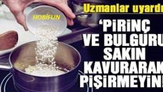 Bulgur , Pirinç ve Makarnayı Yanlış Pişiriyoruz !!!
