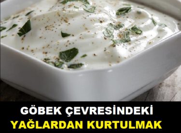 GÖBEK ÇEVRESİNDEKİ YAĞLARDAN KURTULMAK İSTİYORSANIZ ÇARESİ BU KARIŞIM…