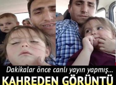 Minik Nisa’nın kazada ölmeden önceki görüntüleri yürek burktu