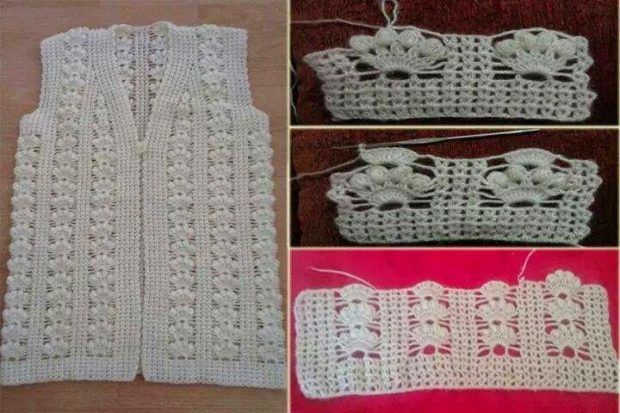 Yapraklı Yelek Modeli Yapılışı