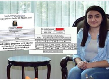 Nuriye Kalkmaz: Hacettepe’de sınava girdim