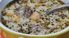 KÖFTELİ NOHUTLU ÇORBA