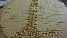Evde kendi makarnamı kendim yaptım