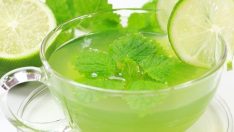 Yeşil Çay, Limon, Maden Suyu ile 15 Günde 5 Kilo Verdiren Zayıflama Çayı