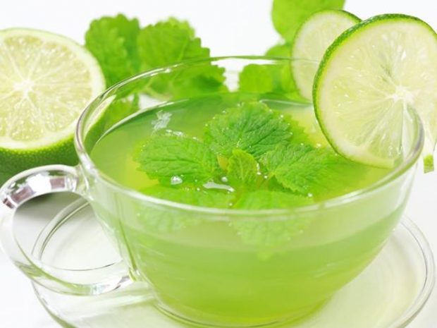 Yeşil Çay, Limon, Maden Suyu ile 15 Günde 5 Kilo Verdiren Zayıflama Çayı