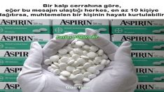 Neden yatağınızın başucunda aspirin olsun? Bu Bigileri Öğrendiğinizde Hayatınız Kurtulabilir