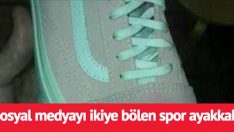 Sosyal medyayı ikiye bölen paylaşım! Bu ayakkabının rengini gri-yeşil görüyorsanız göz doktoruna gidin! Bakın aslında ne renk?
