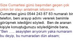 Asla 154 ü Tuşlamayın