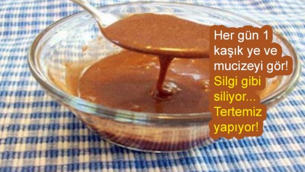 Her gün 1 kaşık ye ve mucizeyi gör! Silgi gibi siliyor…