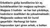 Erkekleri Memnun Etmek…